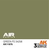 AK Interactive AK11876 Green FS 34258 AIR 17 ml akril makett festék