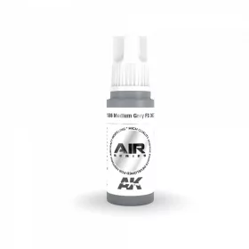   AK Interactive AK11886 Medium Grey FS 36270 AIR 17 ml akril makett festék