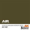 AK Interactive AK11897 IJN M3 (N) Nakajima Interior Green AIR 17 ml akril makett festék