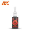 AK Interactive AK12016 BLACK WIDOW CYANOCRYLATE GLUE /  PEGAMENTO CIANOCRILATO - ragasztó makettezéshez