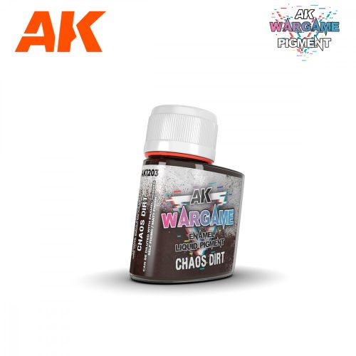 AK Interactive AK1203 Chaos Dirt - ENAMEL LIQUID PIGMENT - folyékony pigment (Wargame)