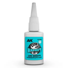   AK Interactive AK12030 MAGNET 20G “LOW DENSITY” - CYANOCRYLATE GLUE - ragasztó makettezéshez
