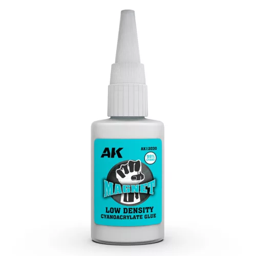 AK Interactive AK12030 MAGNET 20G “LOW DENSITY” - CYANOCRYLATE GLUE - ragasztó makettezéshez