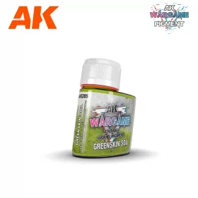  AK Interactive AK1205 Greenskin Soil - ENAMEL LIQUID PIGMENT - folyékony pigment (Wargame)