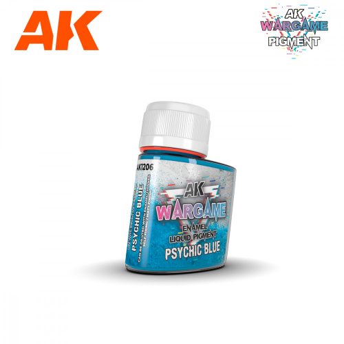 AK Interactive AK1206 Psychic Blue - ENAMEL LIQUID PIGMENT - folyékony pigment (Wargame)