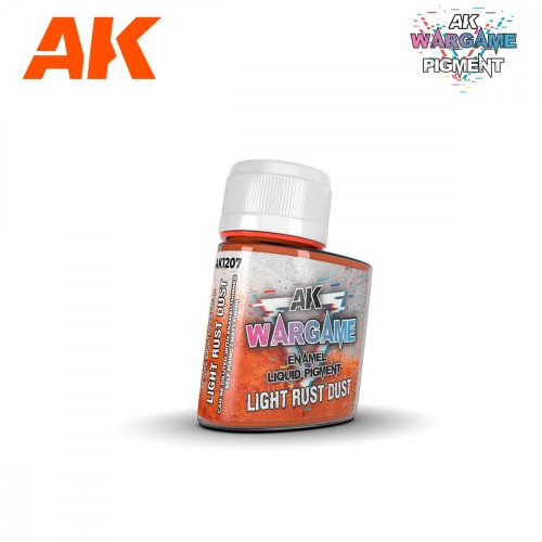 AK Interactive AK1207 Light Rust Dust - ENAMEL LIQUID PIGMENT - folyékony pigment (Wargame)