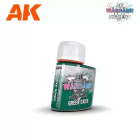   AK Interactive AK1212 Green Oxide - ENAMEL LIQUID PIGMENT - folyékony pigment (Wargame)