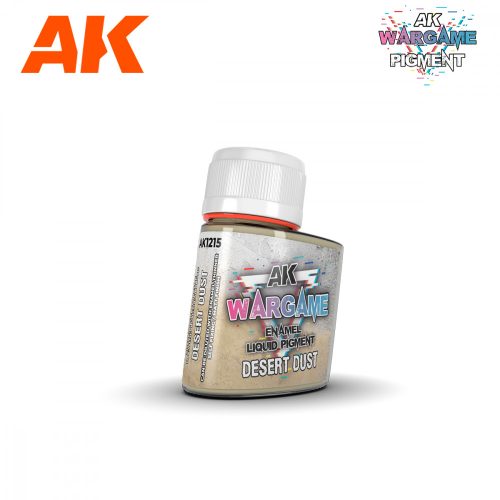 AK Interactive AK1215 Desert Dust - ENAMEL LIQUID PIGMENT - folyékony pigment (Wargame)