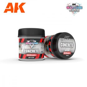   AK Interactive AK1229 Concrete 100 ml - Wargame talaj textúra