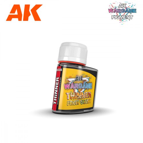 AK Interactive AK1235 Thinner Fruit Scent 125 ml - ENAMEL LIQUID PIGMENT - folyékony pigment hígító (Wargame)