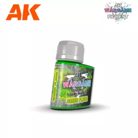   AK Interactive AK1236 Green Fluor - ENAMEL LIQUID PIGMENT - folyékony pigment (Wargame)