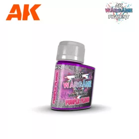   AK Interactive AK1242 Purple Fluor - ENAMEL LIQUID PIGMENT - folyékony pigment (Wargame)