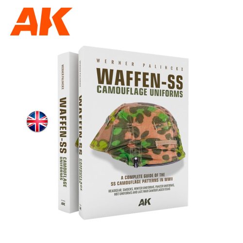 AK Interactive AK130008 Waffen-SS Camouflage Uniforms by Werner Palinckx - English