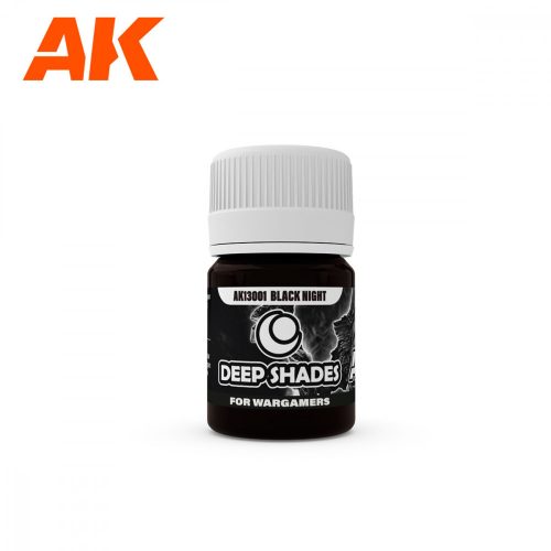 AK Interactive AK13001 BLACK NIGHT - Deep Shade 30ml - Kontraszt kiemelő