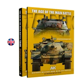   AK Interactive AK130014 THE AGE OF THE MAIN BATTLE TANK - English