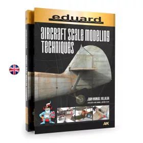   AK Interactive AK130022 AIRCRAFT SCALE MODELING TECHNIQUES (Eduard) - English