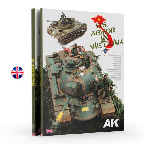 AK Interactive AK130029 U.S. ARMOR IN VIETNAM - English