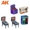 AK Interactive AK1352 ARCADE SET WARGAME (RESIN 30-35MM) - műgyanta kiegészítő