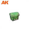 AK Interactive AK1362 TRASHBINS SCENOGRAPHY WARGAME SET (30-35MM) - műgyanta kiegészítő