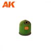 AK Interactive AK1362 TRASHBINS SCENOGRAPHY WARGAME SET (30-35MM) - műgyanta kiegészítő