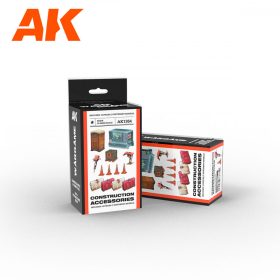   AK Interactive AK1364 CONSTRUCTION SET WARGAME (RESIN 30-35MM) - műgyanta kiegészítő