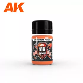   AK Interactive AK14002 Ochre Rust - Liquid Pigment - folyékony pigment