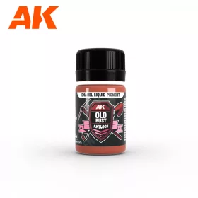   AK Interactive AK14003 Old Rust - Liquid Pigment - folyékony pigment