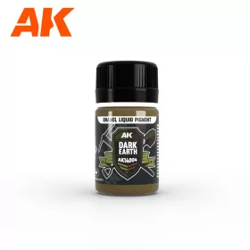   AK Interactive AK14004 Dark Eartht - Liquid Pigment - folyékony pigment