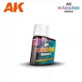   AK Interactive AK14204 Dark Rust Wash 35ml Wargame Series - Bemosó