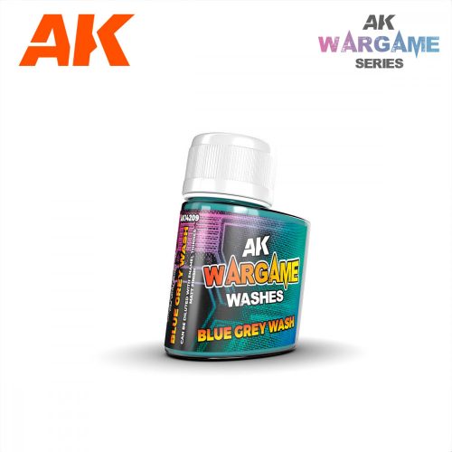 AK Interactive AK14209 Blue Grey Wash 35ml Wargame Series - Bemosó