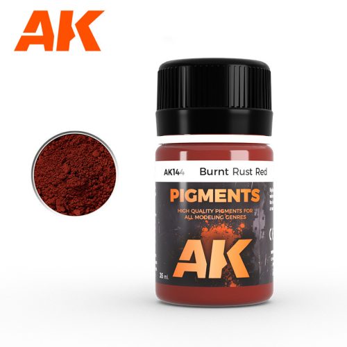 AK Interactive AK144 BURNT RUST RED PIGMENT - Pigmentpor