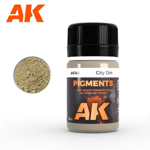 AK Interactive AK145 CITY DIRT PIGMENT - Pigmentpor