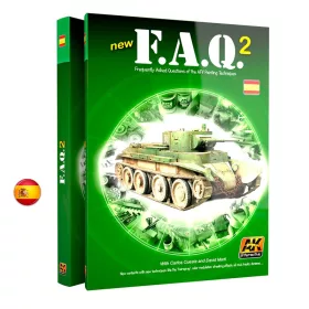   AK Interactive AK150 FAQ VOL.2 - Spanish 2nd edition - kiadvány makettezéshez