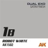 AK Interactive AK1502 Dual Exo 1B - Robot White - akril makett festék