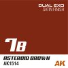 AK Interactive AK1514 Dual Exo 7B - Asteroid Brown - akril makett festék