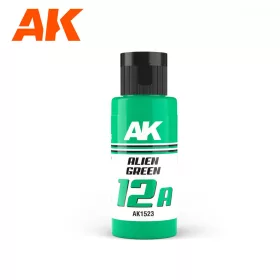   AK Interactive AK1523 Dual Exo 12A - Alien Green - akril makett festék