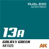 AK Interactive AK1525 Dual Exo 13A - Galaxy Green - akril makett festék