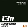 AK Interactive AK1526 Dual Exo 13B - Chaos Green - akril makett festék