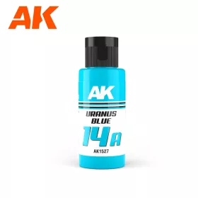   AK Interactive AK1527 Dual Exo 14A - Uranus Blue - akril makett festék