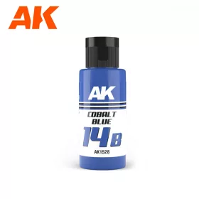   AK Interactive AK1528 Dual Exo 14B - Cobalt Blue - akril makett festék