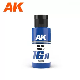   AK Interactive AK1531 Dual Exo 16A - Blue Bolt - akril makett festék