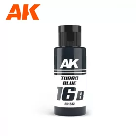   AK Interactive AK1532 Dual Exo 16B - Turbo Blue - akril makett festék
