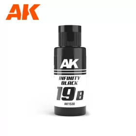   AK Interactive AK1538 Dual Exo 19B - Infinity Black - akril makett festék