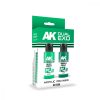 AK Interactive AK1556 ALIEN GREEN & VIRIDIAN GREEN DUAL EXO Set 12 - akril makett festék