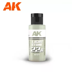   AK Interactive AK1571 Dual Exo 22A - Light Stone - akril makett festék