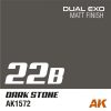 AK Interactive AK1572 Dual Exo 22B - Dark Stone - akril makett festék