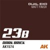 AK Interactive AK1574 Dual Exo 23B - Dark Brick - akril makett festék