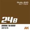 AK Interactive AK1576 Dual Exo 24B - Dark Wood - akril makett festék