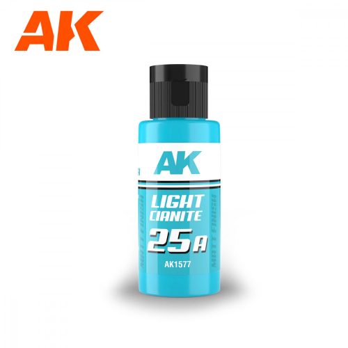 AK Interactive AK1577 Dual Exo 25A - Light Cianite - akril makett festék