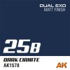 AK Interactive AK1578 Dual Exo 25B - Dark Cianite - akril makett festék